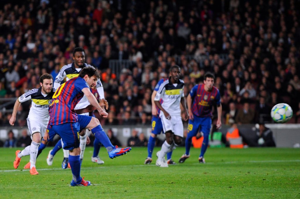 برشلونة ضد تشيلسي - المصدر (Getty images)