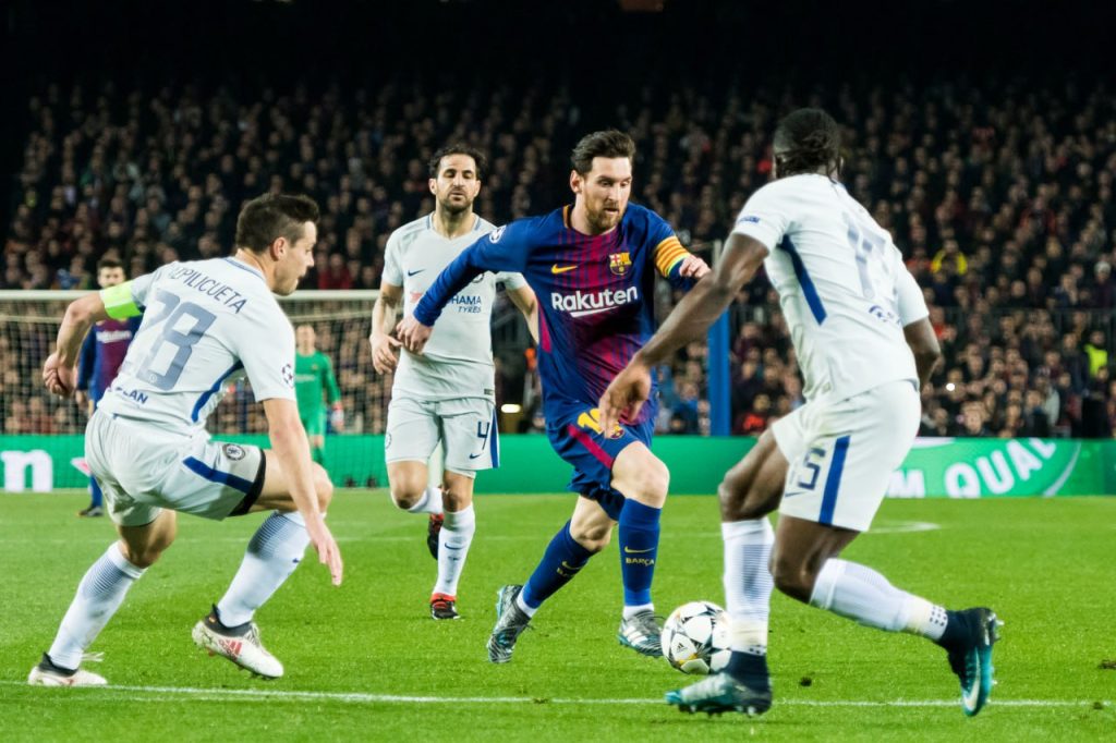 برشلونة ضد تشيلسي - المصدر (Getty images)