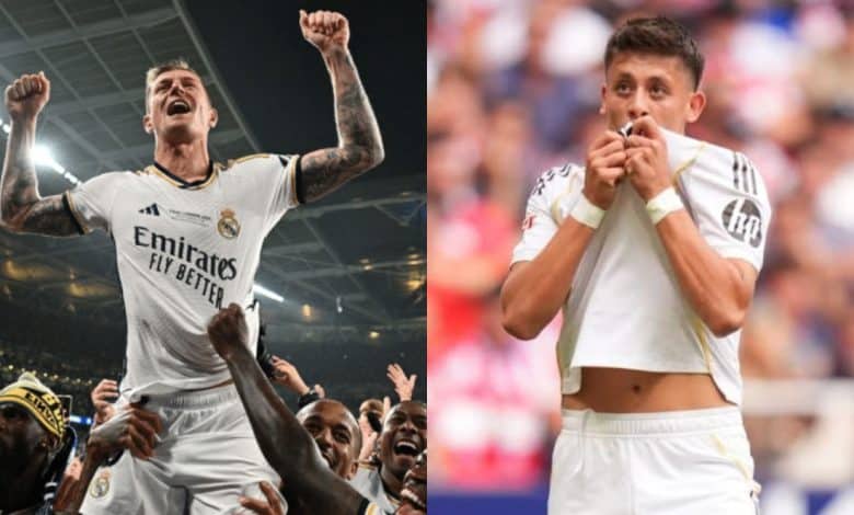 أردا جولر - توني كروس - ريال مدريد (المصدر:Gettyimages)