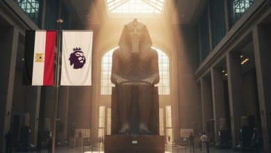 المتحف المصري الكبير - الدوري الإنجليزي - كرة القدم - المصدر: Gemini