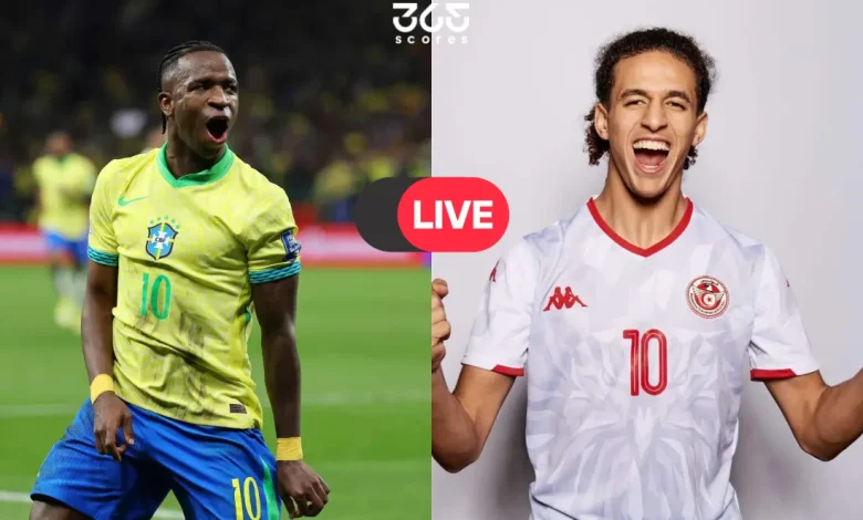 بث مباشر مجانًا.. مشاهدة مباراة تونس والبرازيل الودية الآن