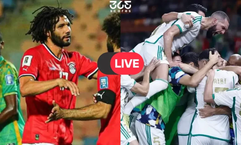 بث مباشر مصر والجزائر الآن: مشاهدة ودية المنتخب الثاني مجانًا