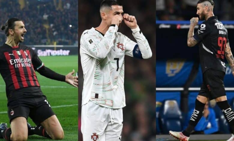 سيرجيو راموس - كريستيانو رونالدو - زلاتان إبراهيموفيتش