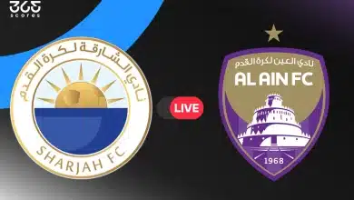 مباشر مباراة العين ضد الشارقة