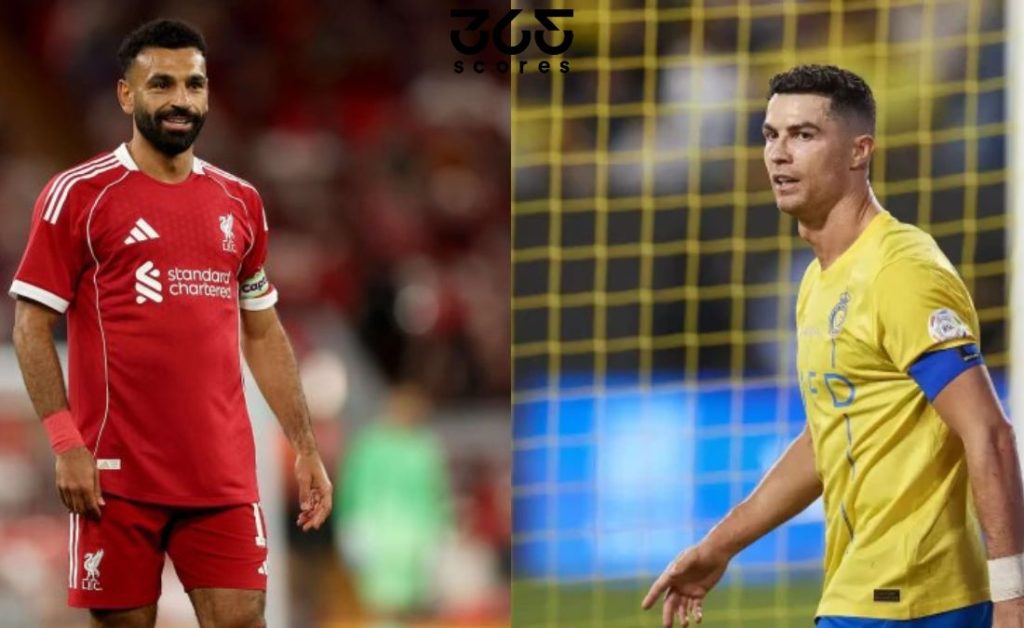 كريستيانو رونالدو - محمد صلاح - المصدر (Getty images)