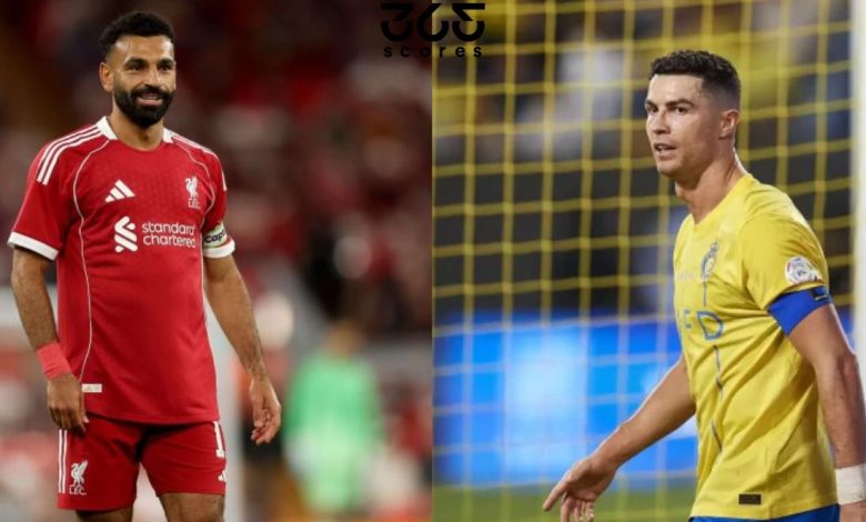 كريستيانو رونالدو - محمد صلاح - المصدر (Getty images)