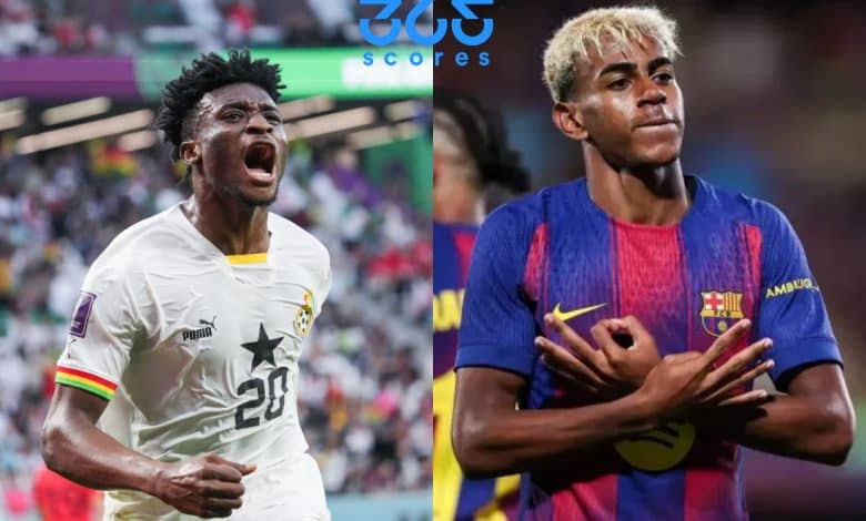 لامين يامال - محمد قدوس - المصدر: gettyimages