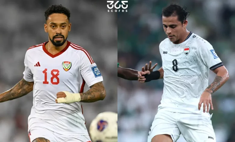 موعد مباراة العراق اليوم ضد الإمارات والقنوات الناقلة في ذهاب الملحق الآسيوي