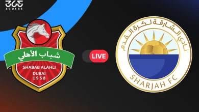 شباب الأهلي ضد الشارقة