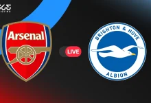 مباشر مباراة أرسنال ضد برايتون