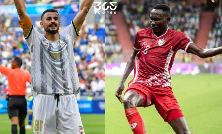 موعد مباراة العراق ضد السودان في كأس العرب 2025 والقنوات الناقلة