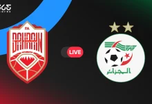 مباشر مباراة الجزائر ضد البحرين
