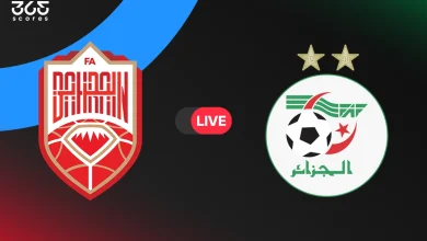 مباشر مباراة الجزائر ضد البحرين
