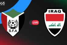 مباشر مباراة العراق ضد السودان