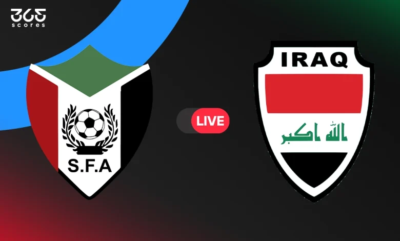مباشر مباراة العراق ضد السودان