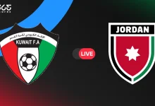 الأردن ضد الكويت