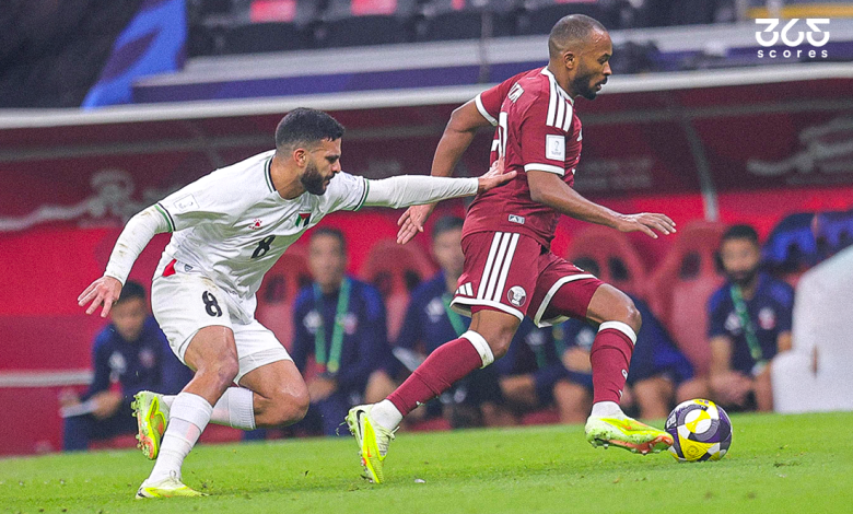 قطر ضد فلسطين (المصدر:Gettyimages)