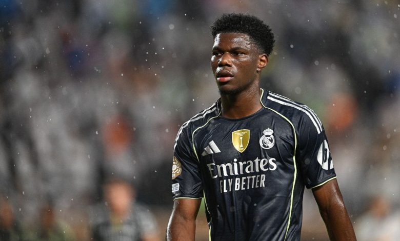 أوريلين تشواميني لاعب ريال مدريد.. (المصدر:Gettyimages)