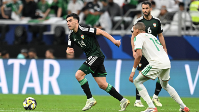 الإمارات ضد الجزائر- المصدر: الحساب الرسمي لمنتخب الإمارات