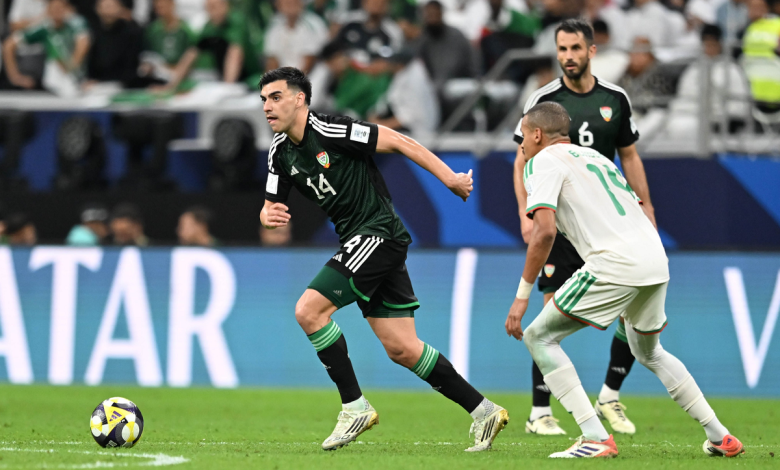 الإمارات ضد الجزائر- المصدر: الحساب الرسمي لمنتخب الإمارات