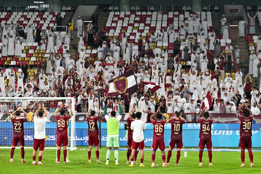الوحدة الإماراتي- المصدر: حساب رابطة المحترفين الإماراتية
