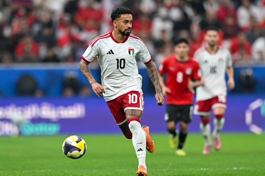 الإمارات ضد مصر- المصدر: الحساب الرسمي لمنتخب الإمارات