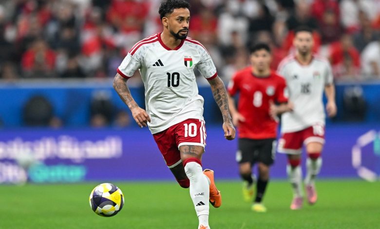 الإمارات ضد مصر- المصدر: الحساب الرسمي لمنتخب الإمارات