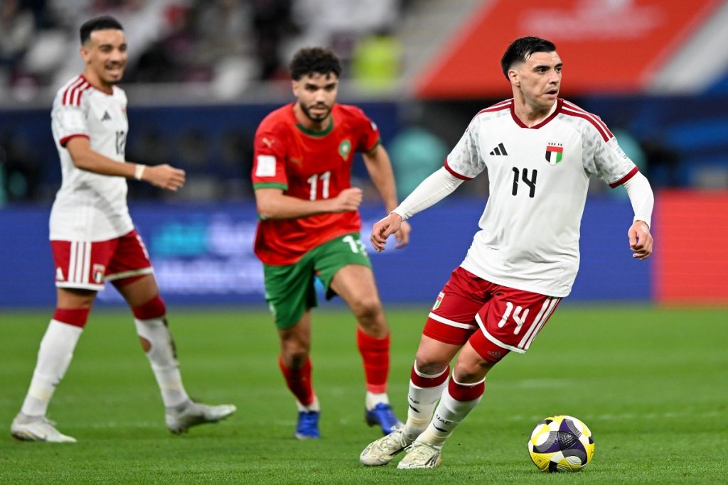 الإمارات ضد المغرب - المصدر: الحساب الرسمي لمنتخب الإمارات