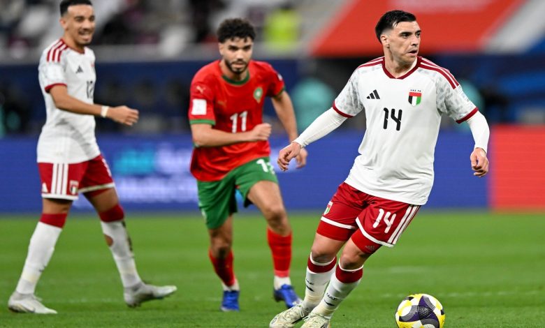 الإمارات ضد المغرب - المصدر: الحساب الرسمي لمنتخب الإمارات