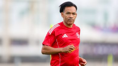 خوسيه مورايس مدرب الشارقة - المصدر: الحساب الرسمي لرابطة المحترفين الإماراتية