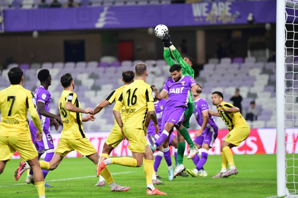 العين ضد كلباء- المصدر: حساب رابطة المحترفين الإماراتية