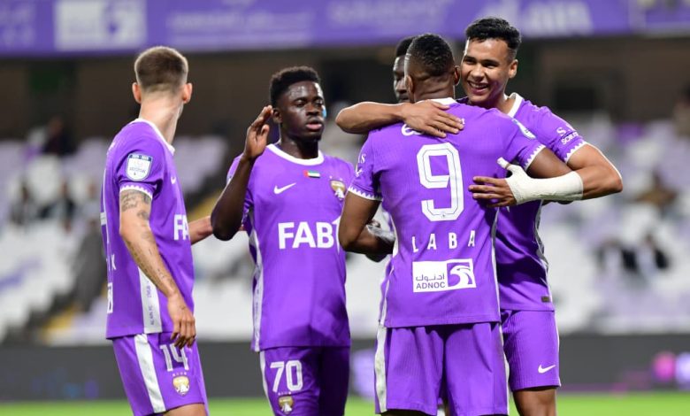 لابا كودجو مهاجم العين- المصدر: حساب رابطة المحترفين الإماراتية