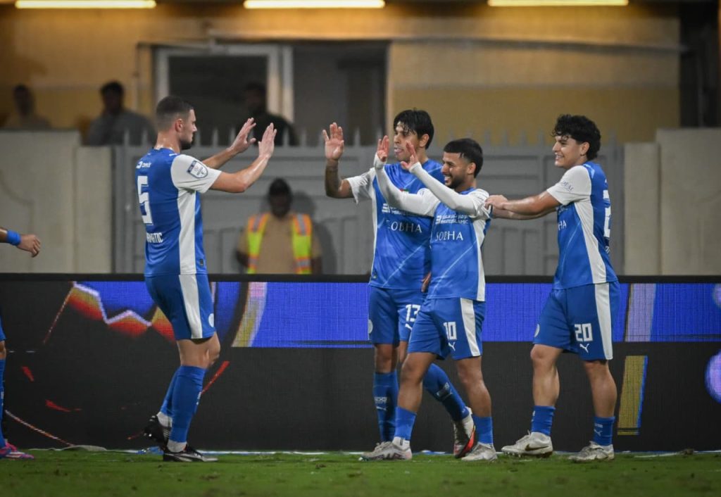 النصر ضد البطائح- المصدر: حساب رابطة المحترفين الإماراتية