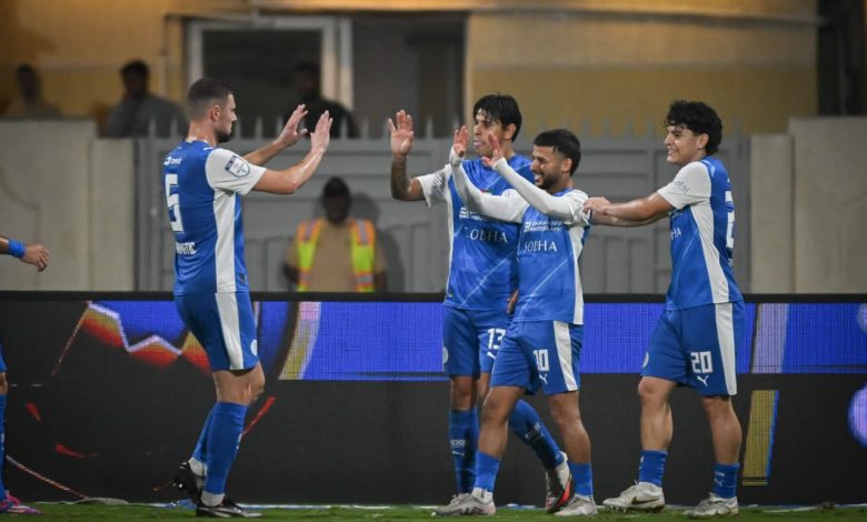 النصر ضد البطائح- المصدر: حساب رابطة المحترفين الإماراتية