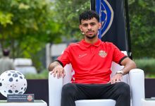 محمد جمعة المنصوري لاعب شباب الأهلي- المصدر: حساب رابطة المحترفين الإماراتية