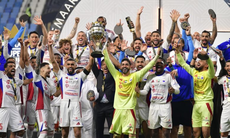 كأس سوبر إعمار- المصدر: حساب رابطة المحترفين الإماراتية