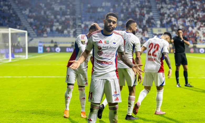 فريق الشارقة- المصدر: حساب رابطة المحترفين الإماراتية