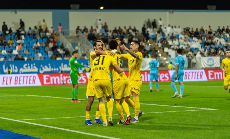 الوصل ضد دبا الفجيرة- المصدر: حساب رابطة المحترفين الإماراتية