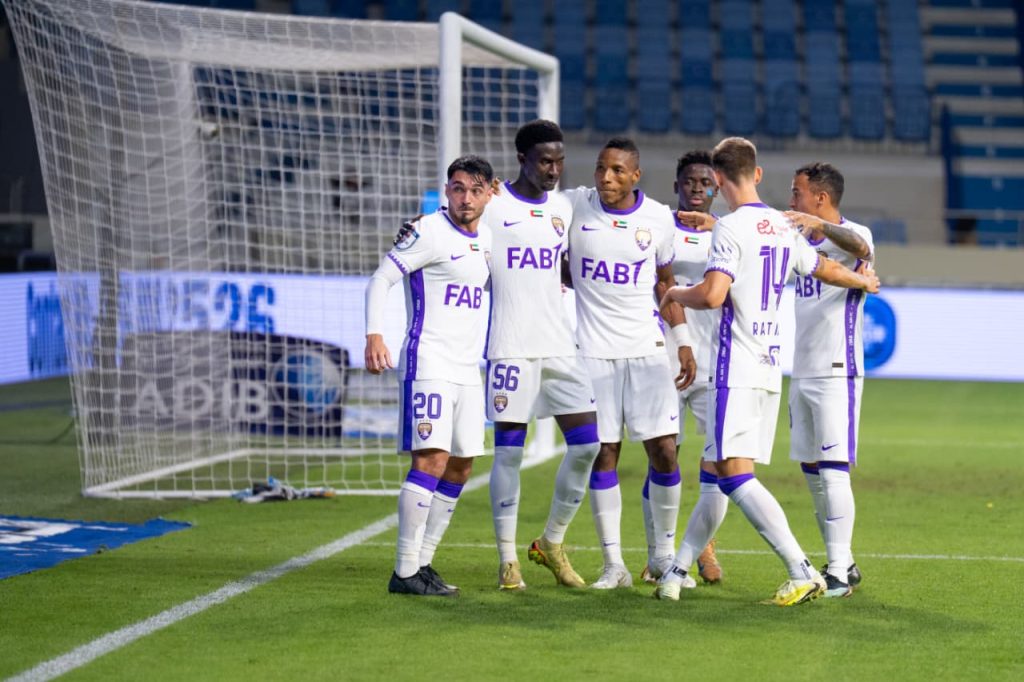 فريق العين- المصدر: حساب رابطة المحترفين الإماراتية