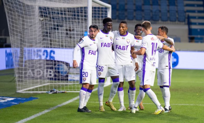 فريق العين- المصدر: حساب رابطة المحترفين الإماراتية