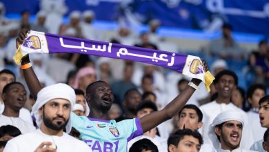 جماهير العين الإماراتي- المصدر: حساب رابطة المحترفين الإماراتية