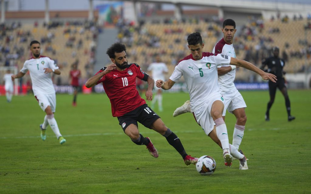 مصر - المغرب - محمد صلاح - نايف أجرد - المصدر (Getty images)