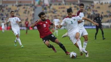 مصر - المغرب - محمد صلاح - نايف أجرد - المصدر (Getty images)