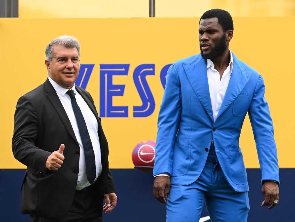 خوان لابورتا - فرانك كيسيه - المصدر (Getty images)