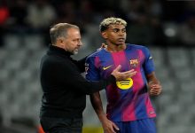 هانز فليك - لامين يامال - المصدر (Getty images)