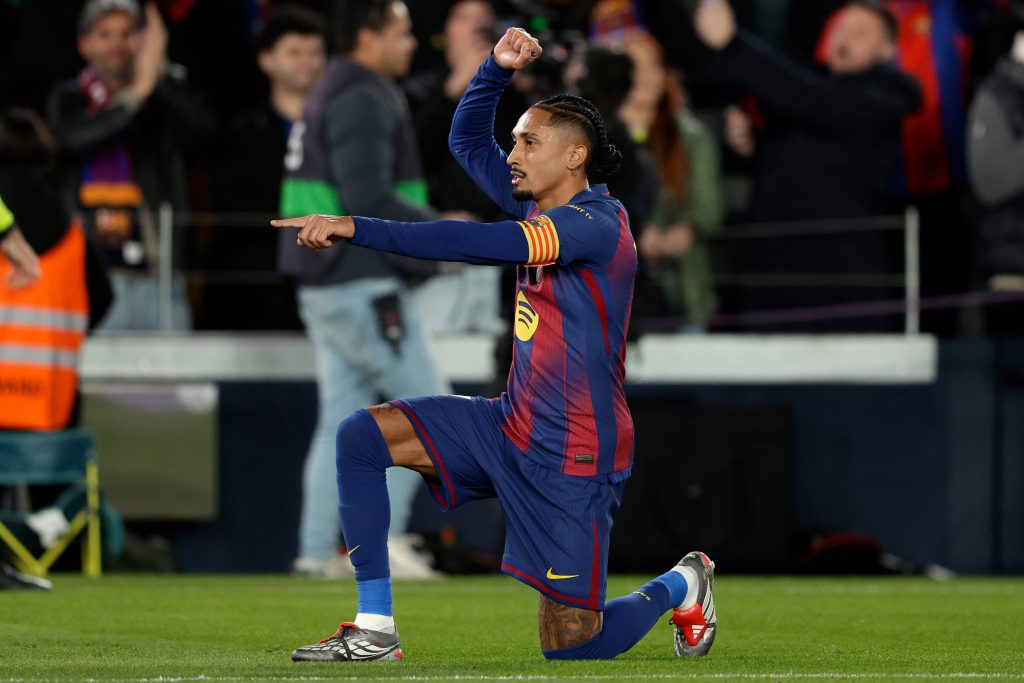 رافينيا - برشلونة - المصدر (Getty images)