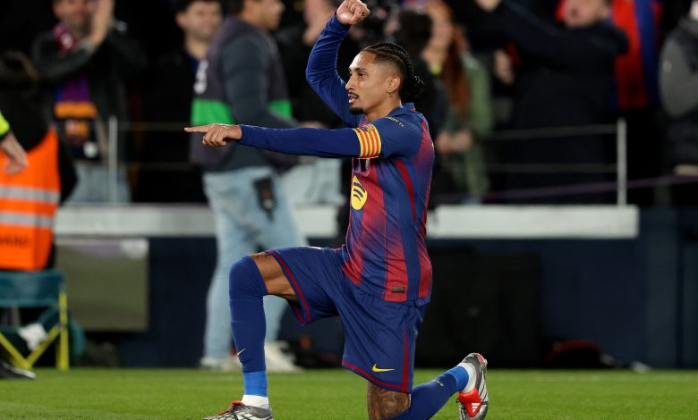 رافينيا - برشلونة - المصدر (Getty images)