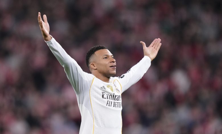 كيليان مبابي - ريال مدريد ضد أتلتيك بلباو (المصدر:Gettyimages)