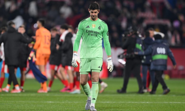 تيبو كورتوا - ريال مدريد (المصدر: Getty images)