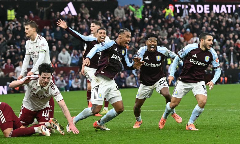 أستون فيلا ضد أرسنال (المصدر:Gettyimages)